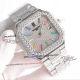 super clone Patek Philippe Cubitus 5821 iced out diamond watch rainbow markers (11)_th.jpg